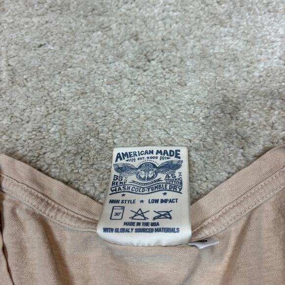 Jungmaven Hemp Organic Cotton V Neck T Shirt Women's Small - Picture 7 of 9